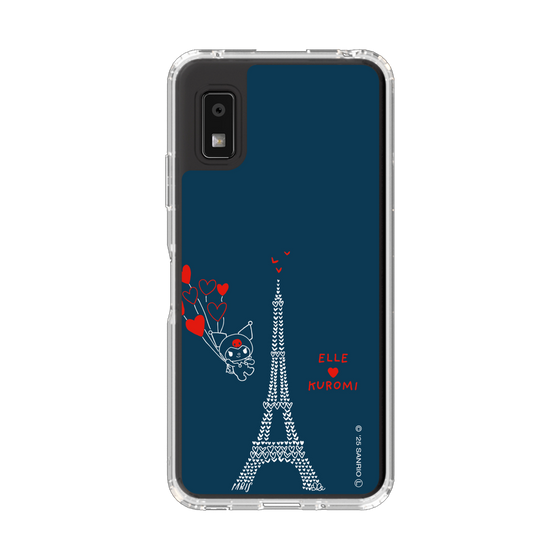 スリムプロテクションケース［ ELLE×マイメロディ＆クロミ - ハートのタワー ］