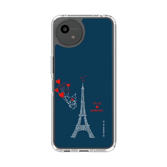 スリムプロテクションケース［ ELLE×マイメロディ＆クロミ - ハートのタワー ］