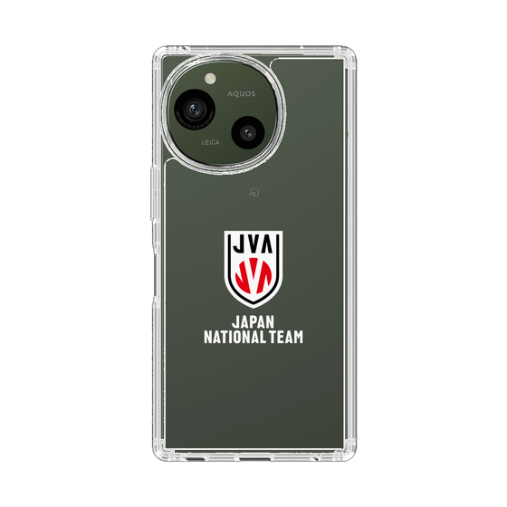 スリムプロテクションケース［ バレーボール女子日本代表(2025)- ロゴ - クリア ］