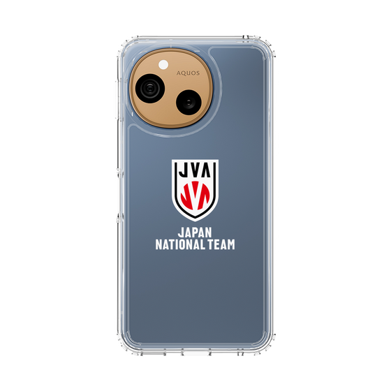 スリムプロテクションケース［ バレーボール女子日本代表(2025)- ロゴ - クリア ］