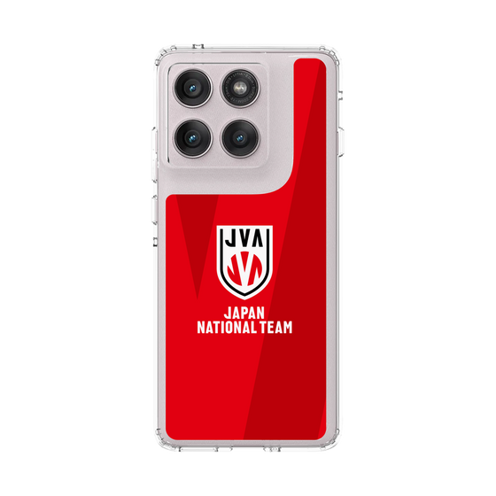 スリムプロテクションケース［ バレーボール女子日本代表(2025)- ロゴ - レッド ］