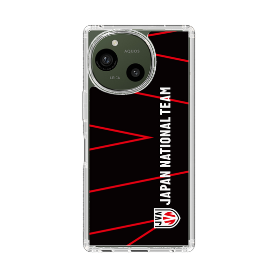 スリムプロテクションケース［ バレーボール女子日本代表(2025)- グラフィック - ブラック ］