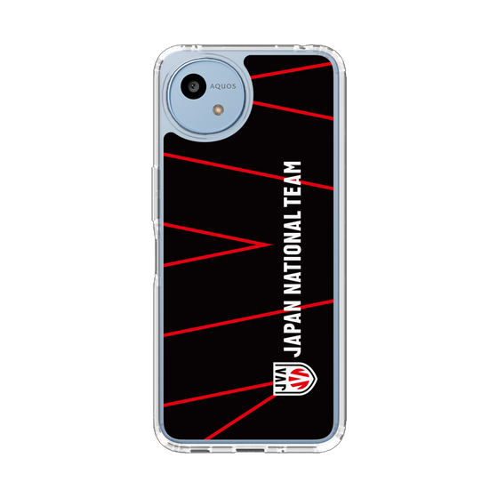 スリムプロテクションケース［ バレーボール女子日本代表(2025)- グラフィック - ブラック ］