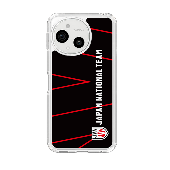 スリムプロテクションケース［ バレーボール女子日本代表(2025)- グラフィック - ブラック ］