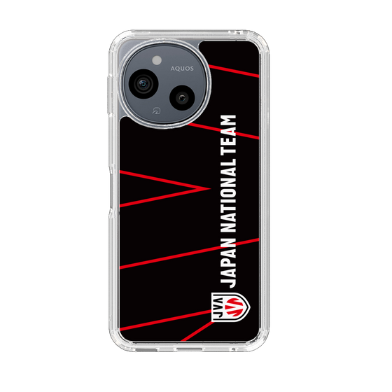 スリムプロテクションケース［ バレーボール女子日本代表(2025)- グラフィック - ブラック ］