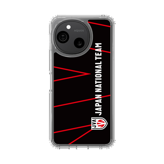 スリムプロテクションケース［ バレーボール女子日本代表(2025)- グラフィック - ブラック ］