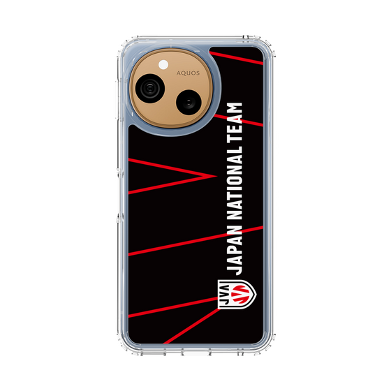 スリムプロテクションケース［ バレーボール女子日本代表(2025)- グラフィック - ブラック ］