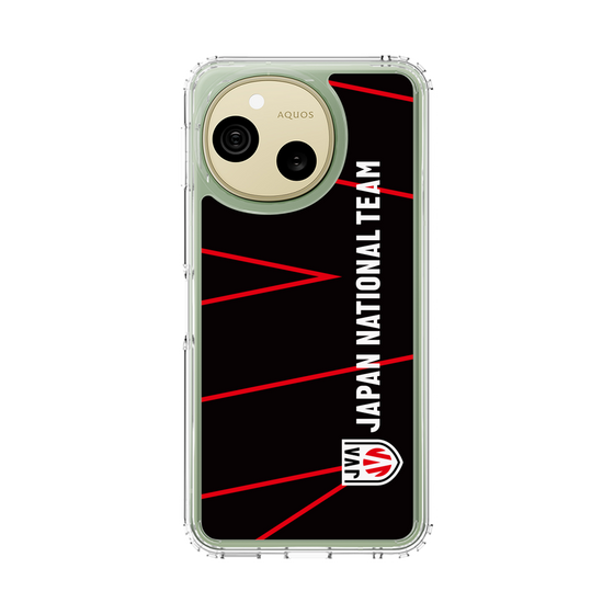 スリムプロテクションケース［ バレーボール女子日本代表(2025)- グラフィック - ブラック ］