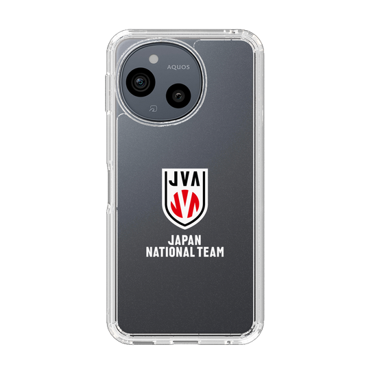 スリムプロテクションケース［ バレーボール男子日本代表(2025)- ロゴ - クリア ］