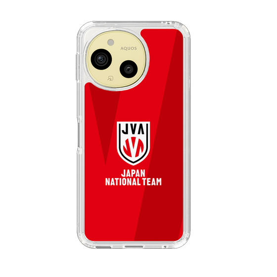 スリムプロテクションケース［ バレーボール男子日本代表(2025)- ロゴ - レッド ］
