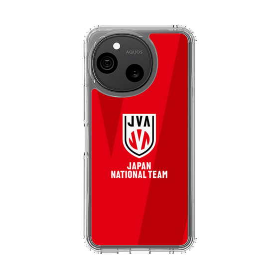 スリムプロテクションケース［ バレーボール男子日本代表(2025)- ロゴ - レッド ］