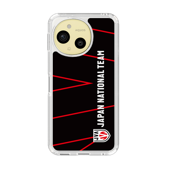 スリムプロテクションケース［ バレーボール男子日本代表(2025)- グラフィック - ブラック ］