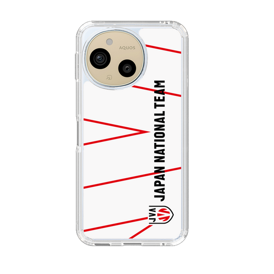 スリムプロテクションケース［ バレーボール男子日本代表(2025)- グラフィック - ホワイト ］