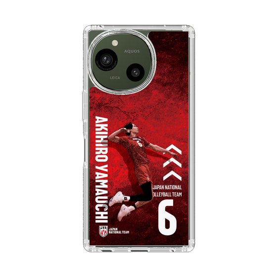 スリムプロテクションケース［ バレーボール男子日本代表(2025)- 肖像 #6 YAMAUCHI ］