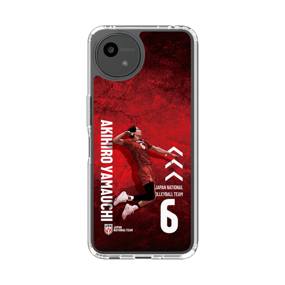 スリムプロテクションケース［ バレーボール男子日本代表(2025)- 肖像 #6 YAMAUCHI ］