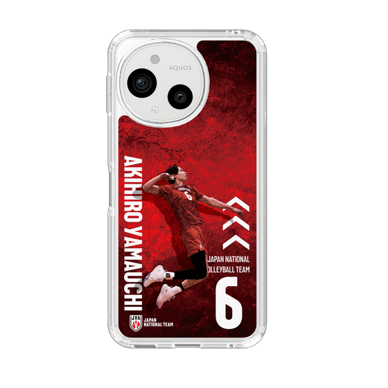 スリムプロテクションケース［ バレーボール男子日本代表(2025)- 肖像 #6 YAMAUCHI ］
