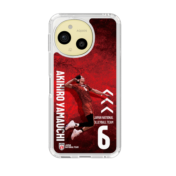 スリムプロテクションケース［ バレーボール男子日本代表(2025)- 肖像 #6 YAMAUCHI ］