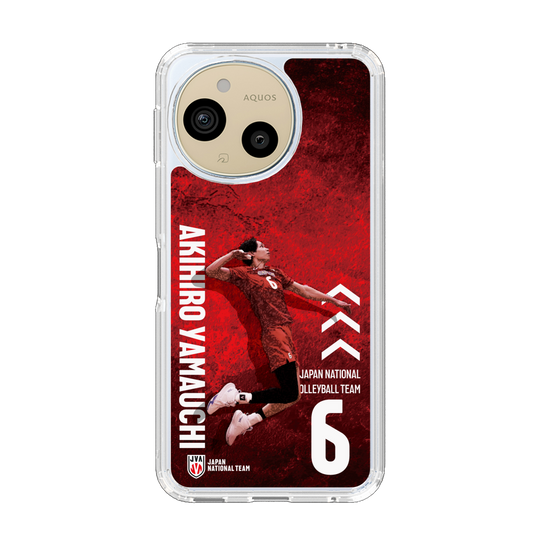 スリムプロテクションケース［ バレーボール男子日本代表(2025)- 肖像 #6 YAMAUCHI ］