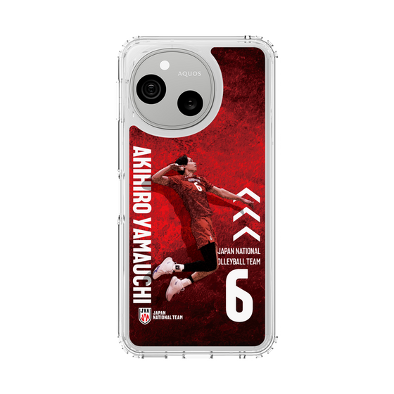 スリムプロテクションケース［ バレーボール男子日本代表(2025)- 肖像 #6 YAMAUCHI ］