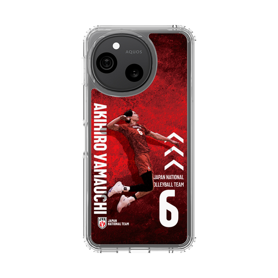 スリムプロテクションケース［ バレーボール男子日本代表(2025)- 肖像 #6 YAMAUCHI ］