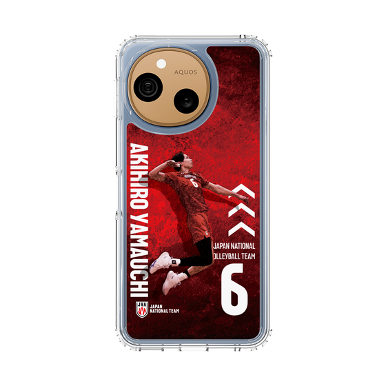 スリムプロテクションケース［ バレーボール男子日本代表(2025)- 肖像 #6 YAMAUCHI ］
