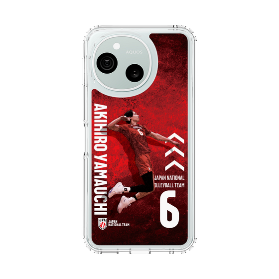 スリムプロテクションケース［ バレーボール男子日本代表(2025)- 肖像 #6 YAMAUCHI ］