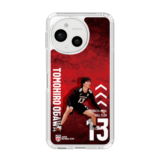 スリムプロテクションケース［ バレーボール男子日本代表(2025)- 肖像 #13 OGAWA ］