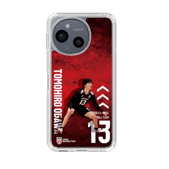 スリムプロテクションケース［ バレーボール男子日本代表(2025)- 肖像 #13 OGAWA ］