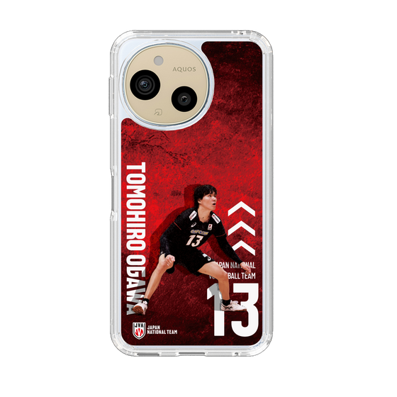 スリムプロテクションケース［ バレーボール男子日本代表(2025)- 肖像 #13 OGAWA ］