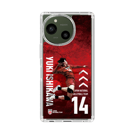 スリムプロテクションケース［ バレーボール男子日本代表(2025)- 肖像 #14 ISHIKAWA ］