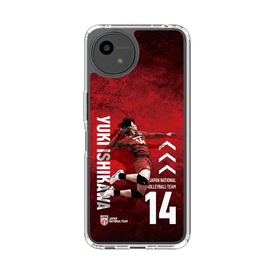 スリムプロテクションケース［ バレーボール男子日本代表(2025)- 肖像 #14 ISHIKAWA ］