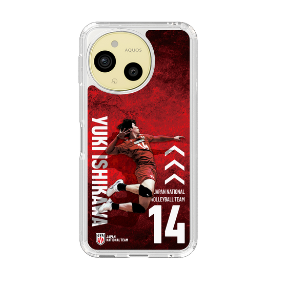 スリムプロテクションケース［ バレーボール男子日本代表(2025)- 肖像 #14 ISHIKAWA ］