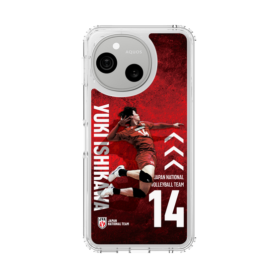 スリムプロテクションケース［ バレーボール男子日本代表(2025)- 肖像 #14 ISHIKAWA ］