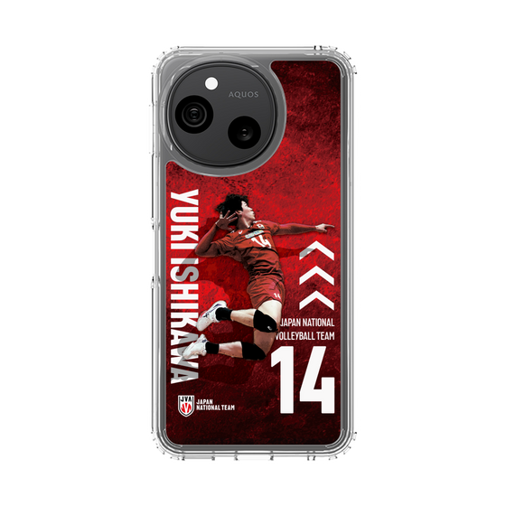 スリムプロテクションケース［ バレーボール男子日本代表(2025)- 肖像 #14 ISHIKAWA ］