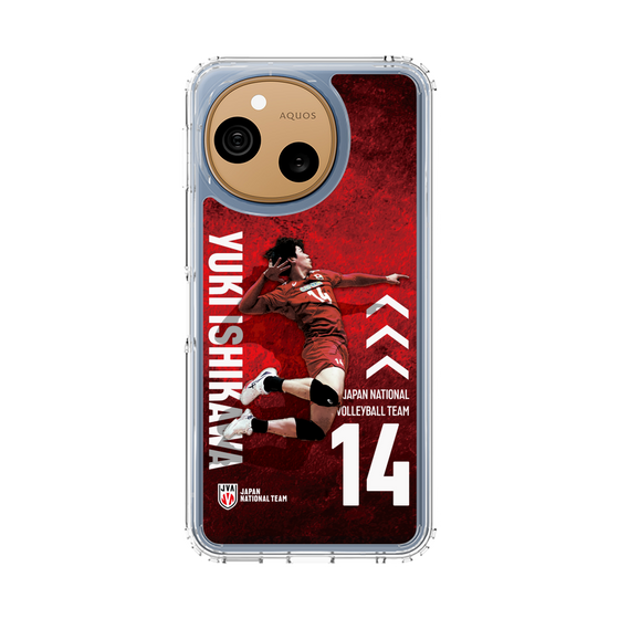 スリムプロテクションケース［ バレーボール男子日本代表(2025)- 肖像 #14 ISHIKAWA ］