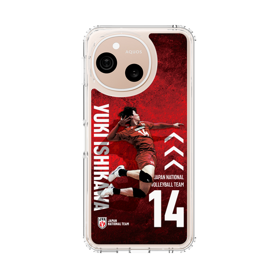 スリムプロテクションケース［ バレーボール男子日本代表(2025)- 肖像 #14 ISHIKAWA ］