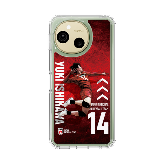 スリムプロテクションケース［ バレーボール男子日本代表(2025)- 肖像 #14 ISHIKAWA ］