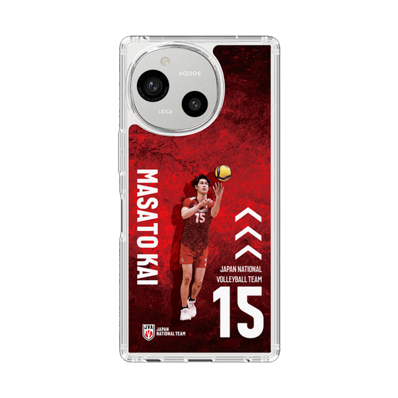 スリムプロテクションケース［ バレーボール男子日本代表(2025)- 肖像 #15 KAI ］
