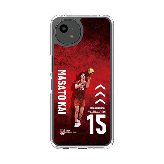 スリムプロテクションケース［ バレーボール男子日本代表(2025)- 肖像 #15 KAI ］