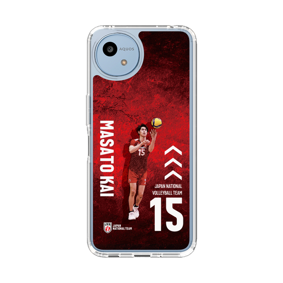 スリムプロテクションケース［ バレーボール男子日本代表(2025)- 肖像 #15 KAI ］