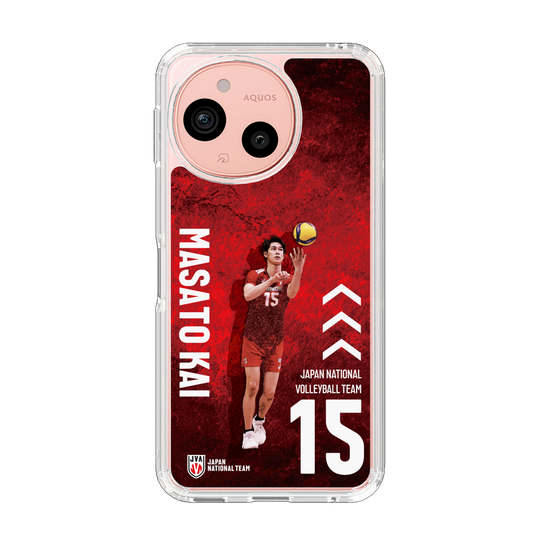 スリムプロテクションケース［ バレーボール男子日本代表(2025)- 肖像 #15 KAI ］
