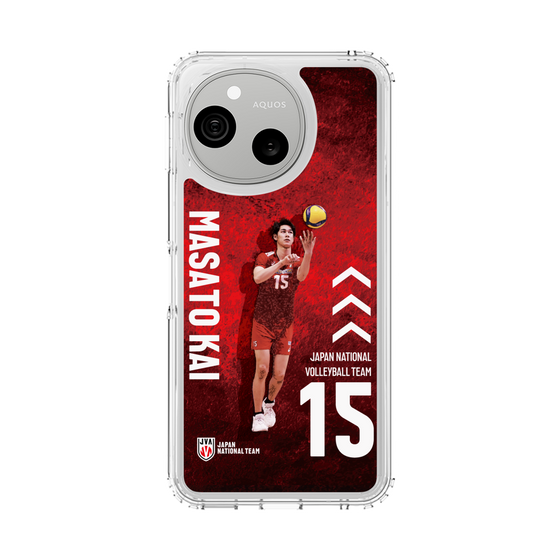 スリムプロテクションケース［ バレーボール男子日本代表(2025)- 肖像 #15 KAI ］
