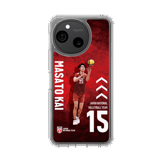 スリムプロテクションケース［ バレーボール男子日本代表(2025)- 肖像 #15 KAI ］