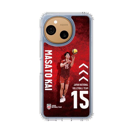 スリムプロテクションケース［ バレーボール男子日本代表(2025)- 肖像 #15 KAI ］