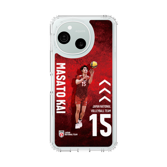 スリムプロテクションケース［ バレーボール男子日本代表(2025)- 肖像 #15 KAI ］