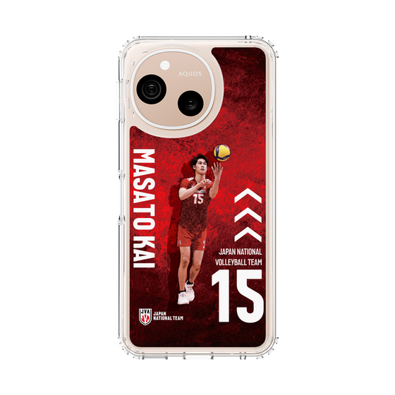 スリムプロテクションケース［ バレーボール男子日本代表(2025)- 肖像 #15 KAI ］