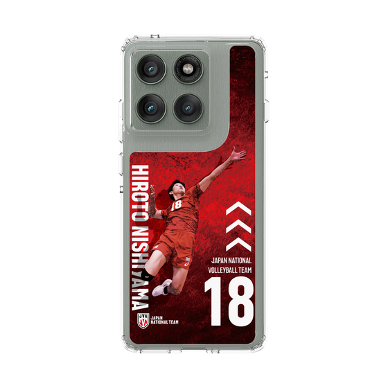 スリムプロテクションケース［ バレーボール男子日本代表(2025)- 肖像 #18 NISHIYAMA ］