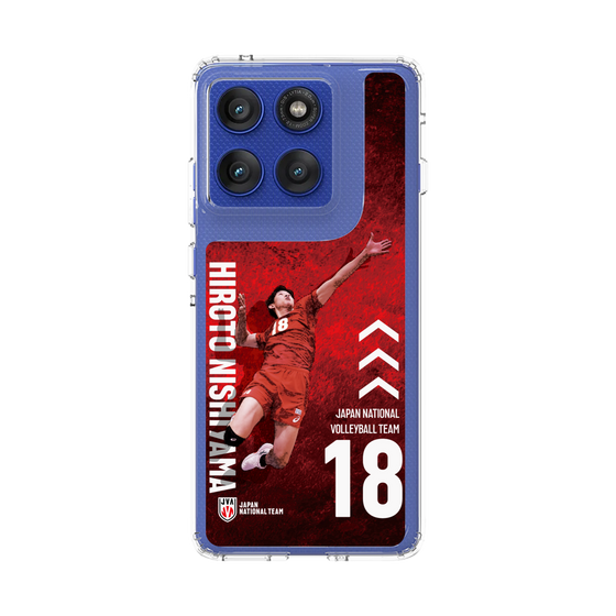スリムプロテクションケース［ バレーボール男子日本代表(2025)- 肖像 #18 NISHIYAMA ］