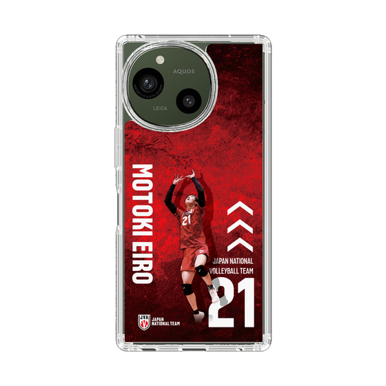 スリムプロテクションケース［ バレーボール男子日本代表(2025)- 肖像 #21 EIRO ］