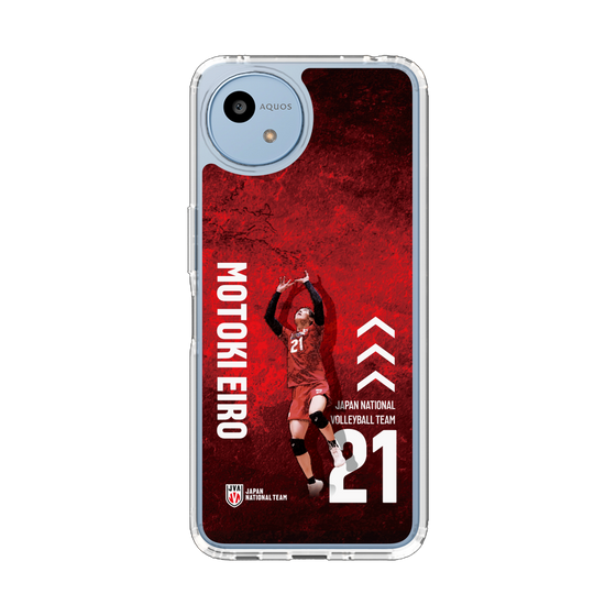 スリムプロテクションケース［ バレーボール男子日本代表(2025)- 肖像 #21 EIRO ］